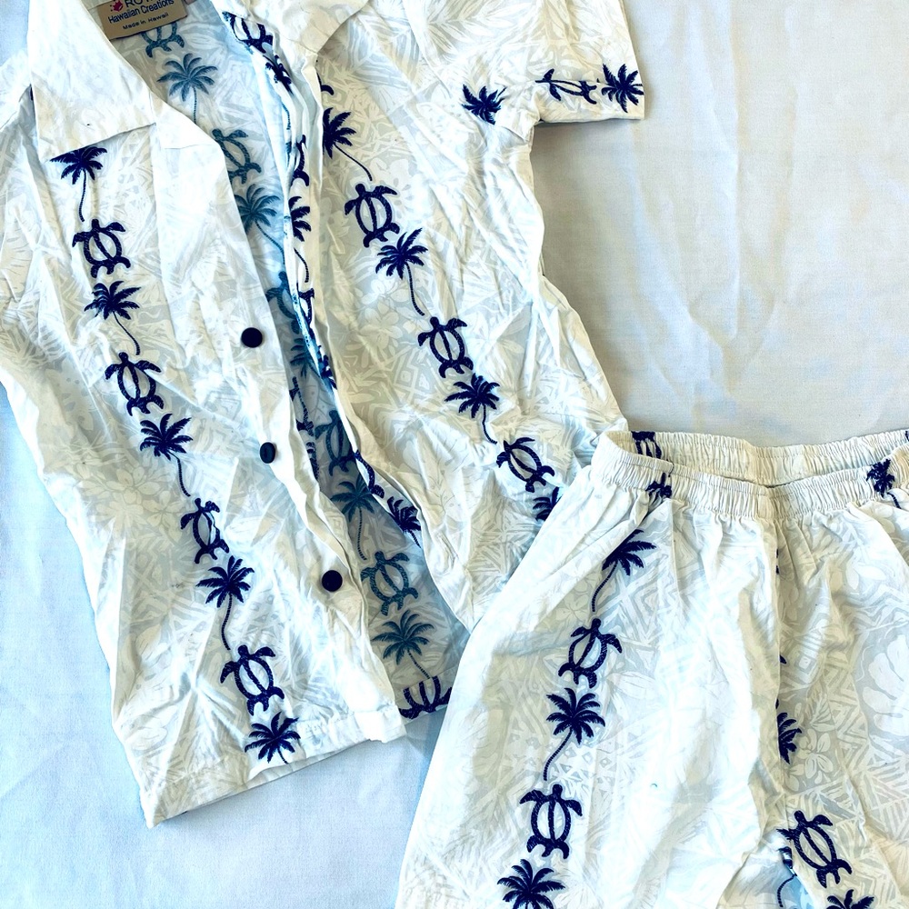 Boys Hawaiian Set